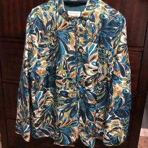 [alfred dunner] zip up jacket